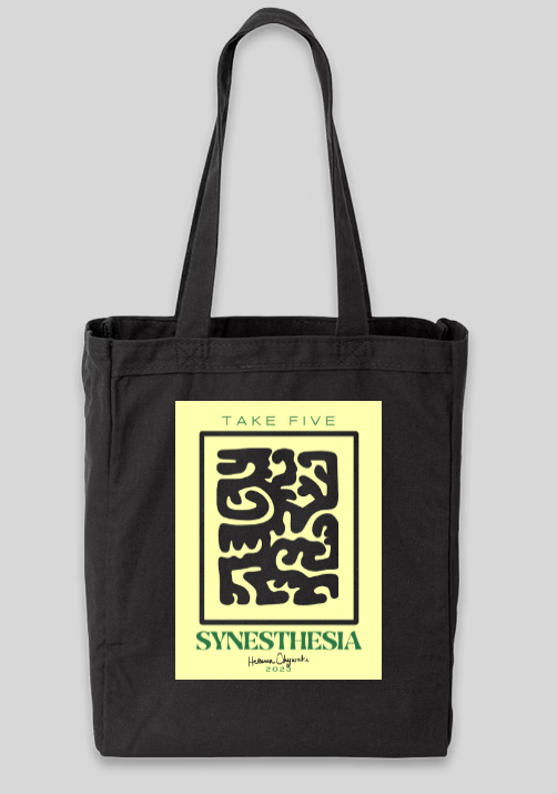 Take Five Tote Bag (BLACK)