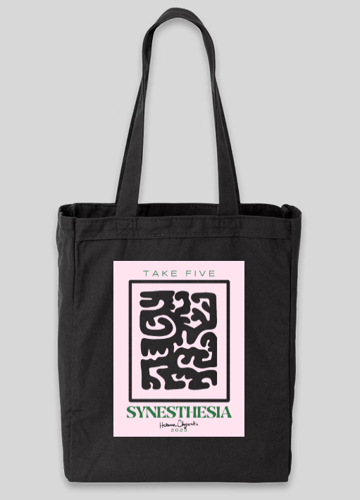 Take Five Tote Bag (BLACK)