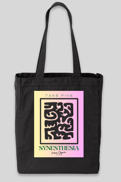 Take Five Tote Bag (BLACK)